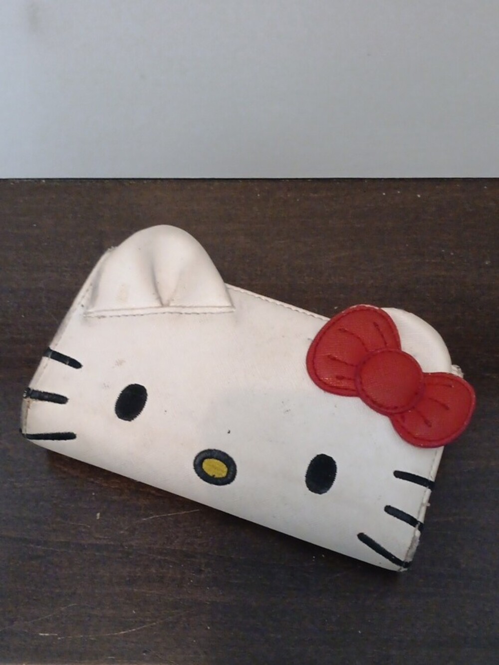 & Loungefly Loves Hello Kitty Face-Themed Wallet - well worn